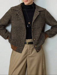 Eline | Geweven Double Breasted Jas