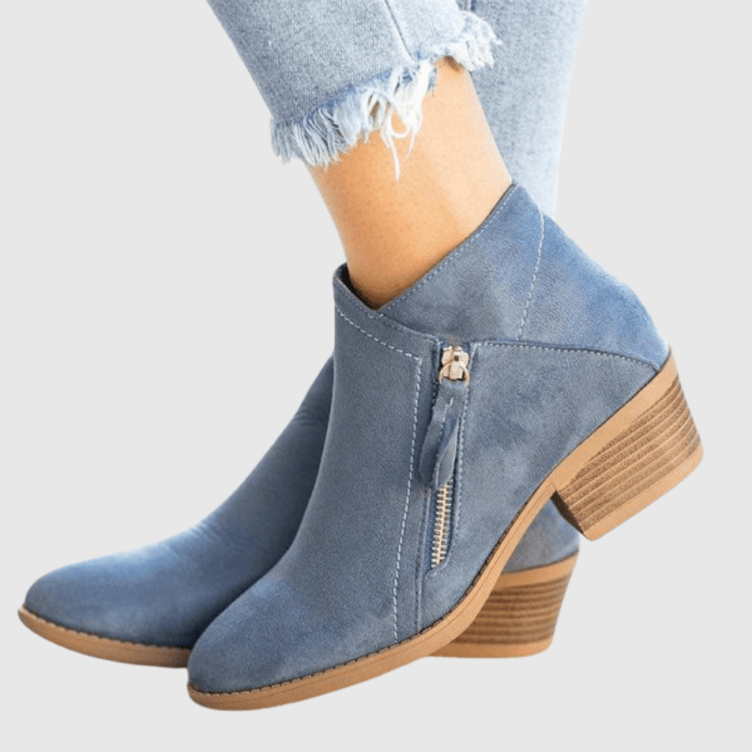 AVENYA | LEREN ANKERSCHOENEN MET ZIJRITS