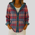 Hennie | Gevoerde geruite shacket
