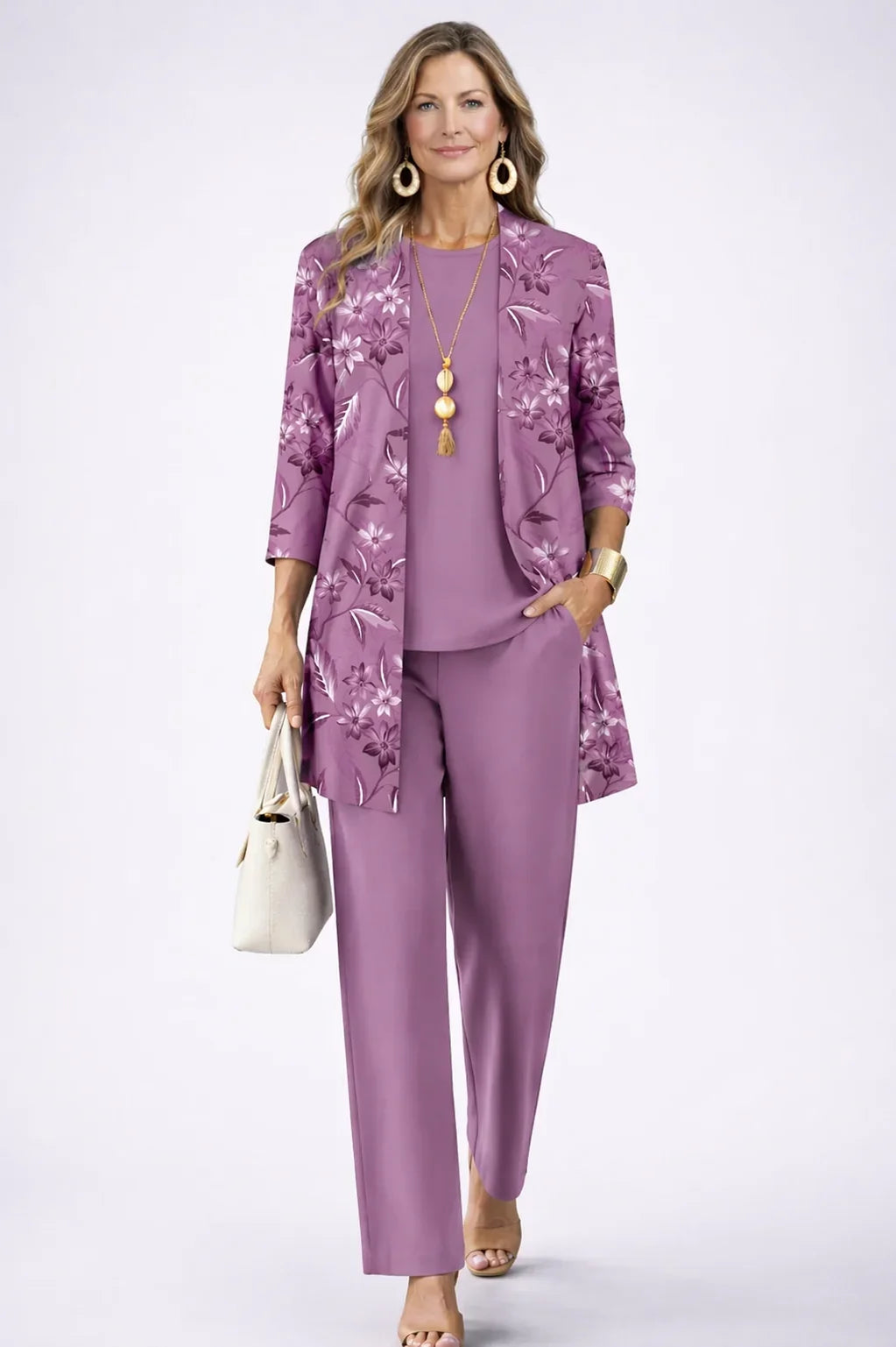 Margriet | Driedelige set in diverse kleuren