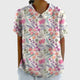 Witte Bloemenprint
