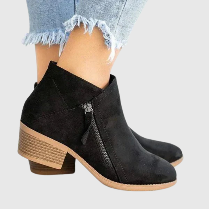 AVENYA | LEREN ANKERSCHOENEN MET ZIJRITS