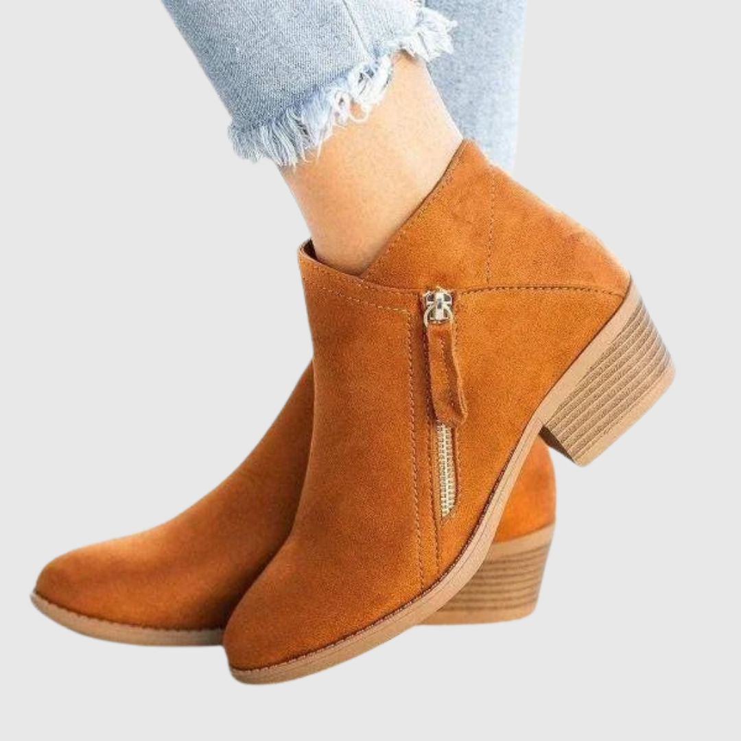 AVENYA | LEREN ANKERSCHOENEN MET ZIJRITS