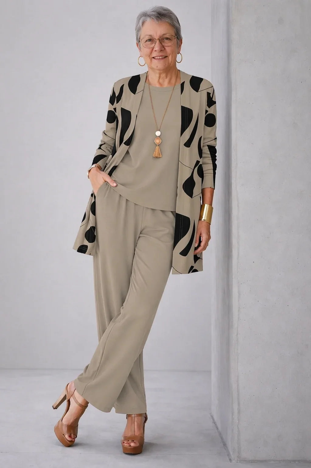 Margriet | Driedelige set in diverse kleuren