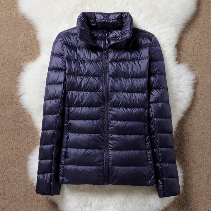 Eline | Tussenjas, marineblauw
