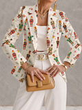 VIVENNE | NOTENKRACKER PRINT BLAZER