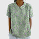 Groen met Bloemenprint