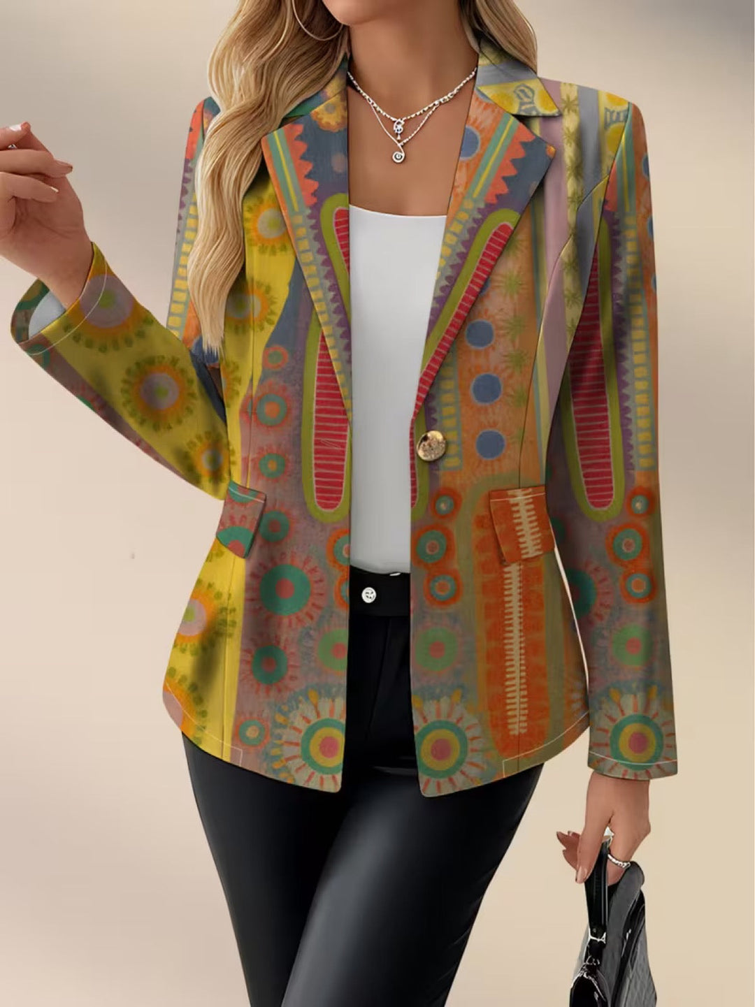 FAUSTINE | BOHEMIAN MEDAILLON BLAZER