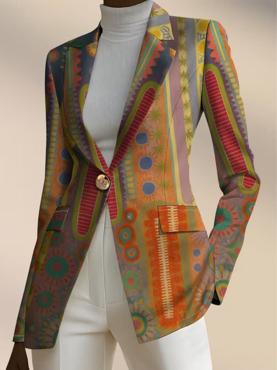 FAUSTINE | BOHEMIAN MEDAILLON BLAZER