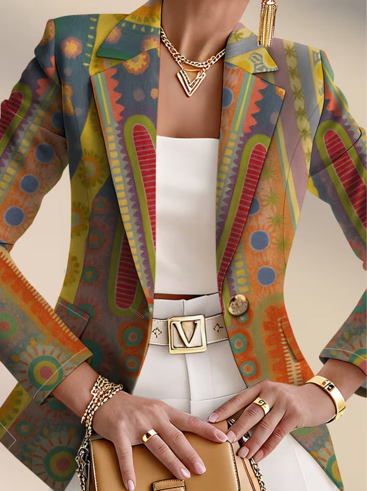 FAUSTINE | BOHEMIAN MEDAILLON BLAZER
