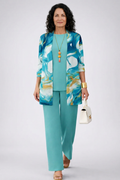 Gerda | Driedelige set in blauw
