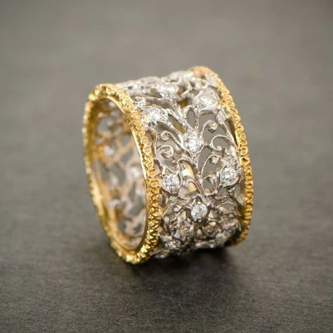 Mika - Vintage Zirconium Ekblad Ring