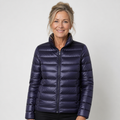 Eline | Tussenjas, marineblauw
