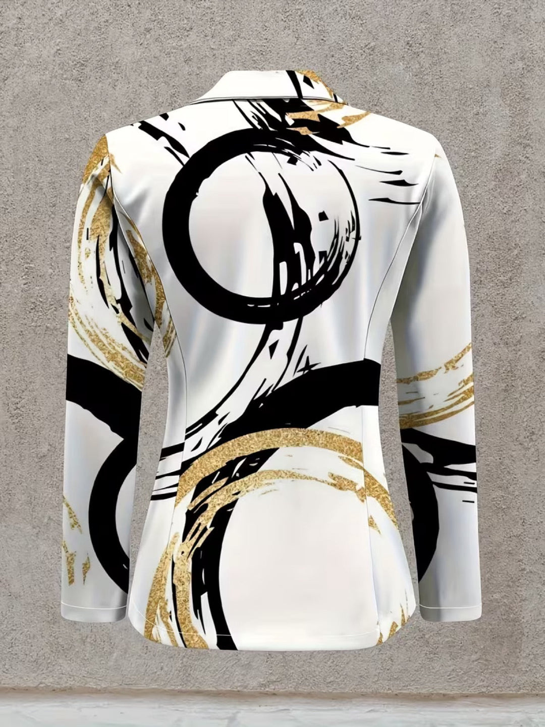 NOEMINE | ABSTRACTE BORSTELSTREEP BLAZER