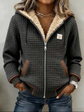 Fenna | Gewatteerd vest met capuchon en rits